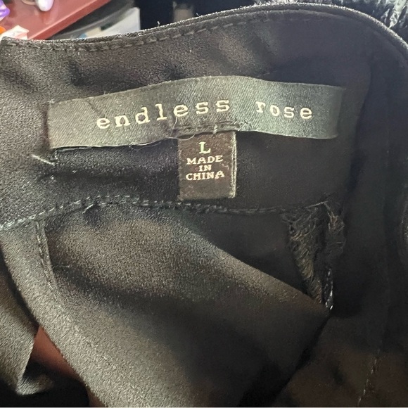 Endless Rose High Neck Black Lace Dress - Picture 9 of 9